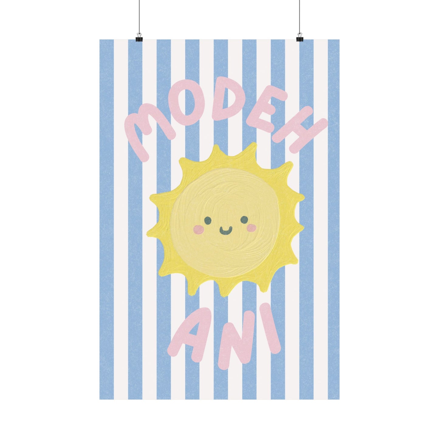 Copy of Shema Nursery Kids Room Decor Matte Vertical Posters