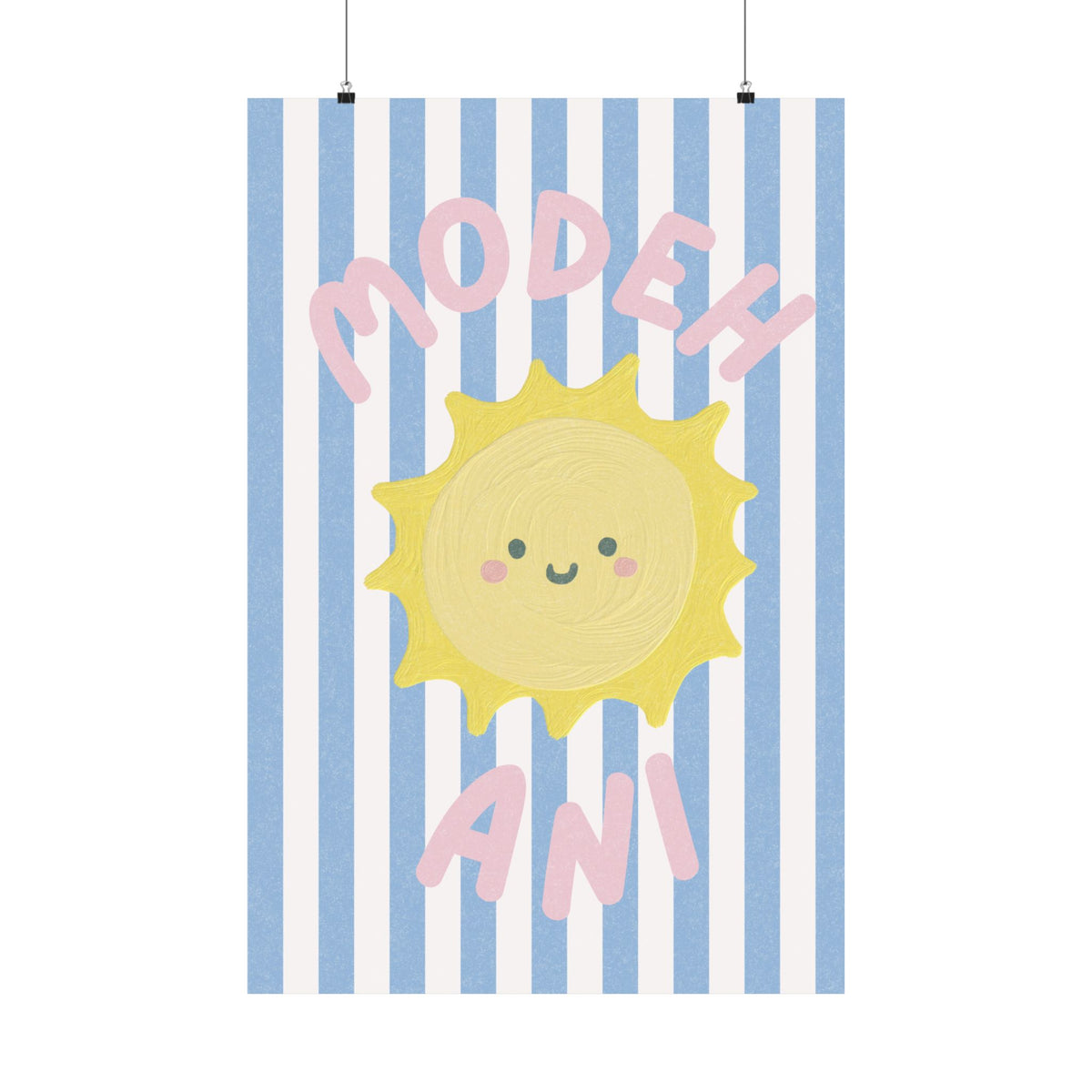 Copy of Shema Nursery Kids Room Decor Matte Vertical Posters