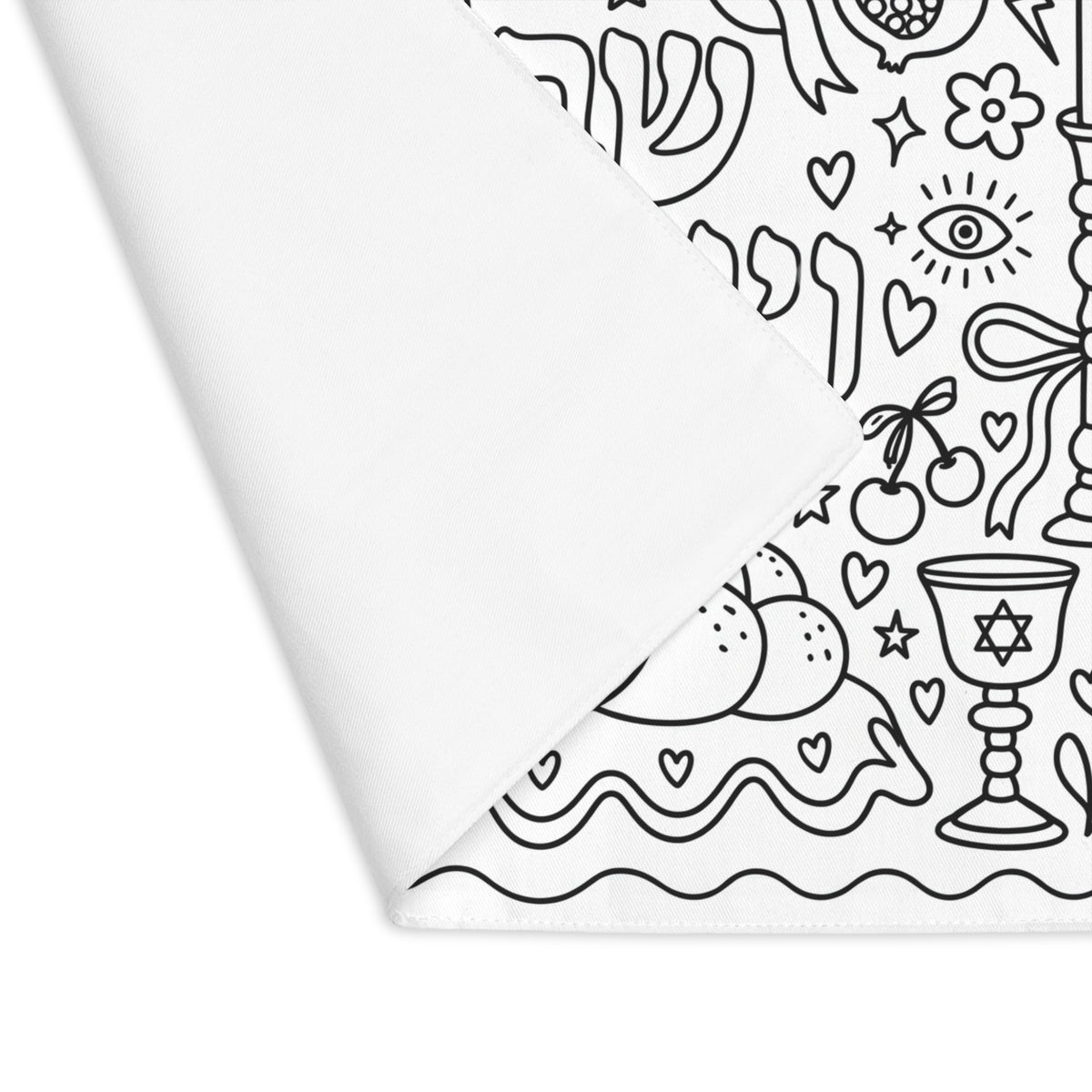 Color Your Own Challah Cover