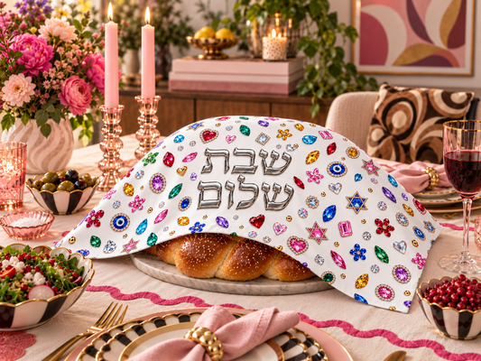Bedazzle Jewel Challah Cover